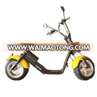 2018 new 2 wheel 1200w 60v 12ah EEC city coco scooter with COC VIN hot on sale