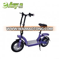 2018 newest 2 big wheel 350w 36v electric scooter with front/rear lights best christmas gift hot on sale