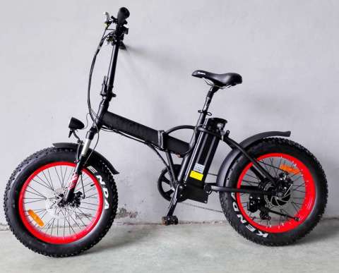 20 Inch Fat Tire Mountain Electric Bicycle Folding